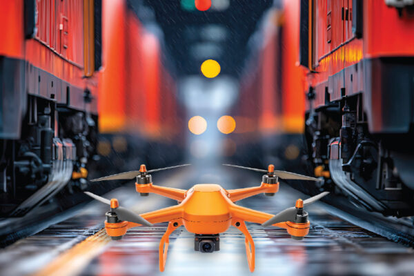 Drones That Clean Trains