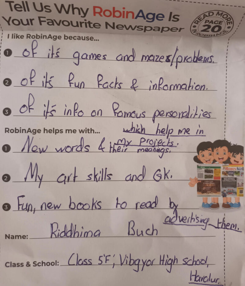 Why RobinAge Is My Favourite Kids’ Newspaper