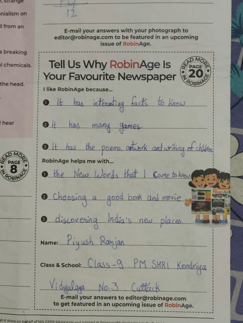 Why RobinAge Is My Favourite Kids’ Newspaper