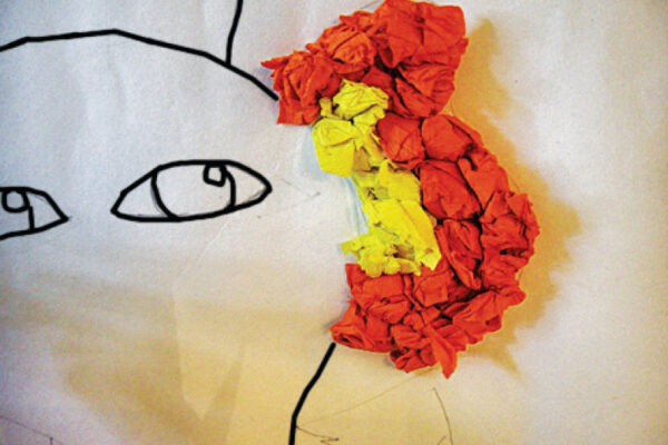 Crêpe Paper Ganpati - DIY for Kids