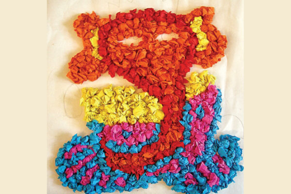 Crêpe Paper Ganpati - DIY for Kids