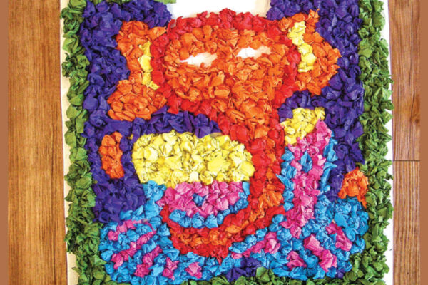 Crêpe Paper Ganpati - DIY for Kids