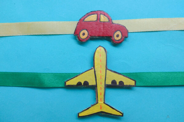 Aeroplane and Car Rakhis