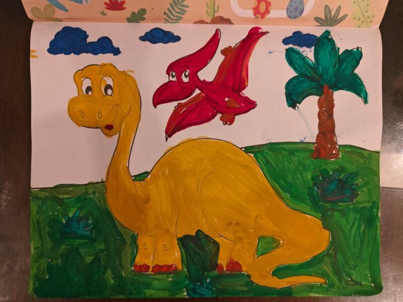 Little Dinosaur and the Bird