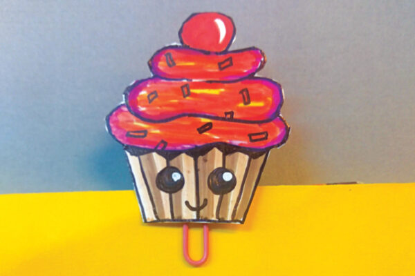 Cupcake Bookmark