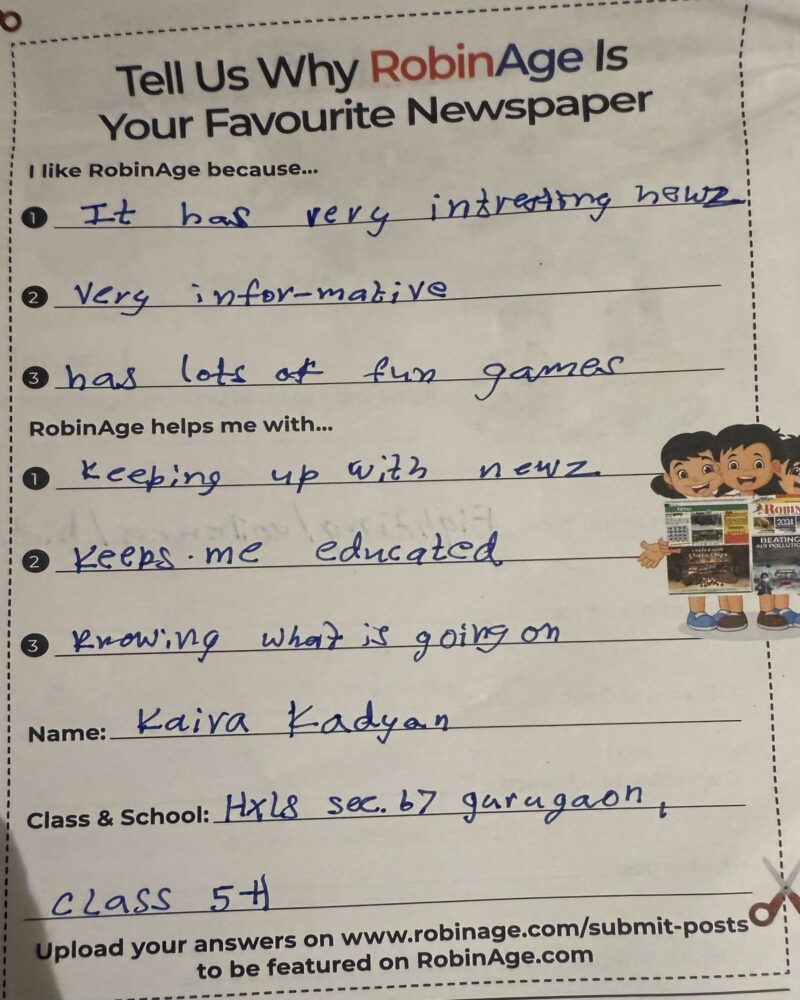 Why RobinAge Is My Favourite Kids’ Newspaper