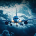 Can planes fly in storms or lightning?