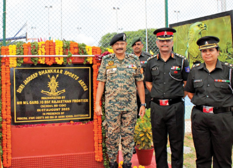 Sainik School, Chittorgarh Celebrates Foundation Day