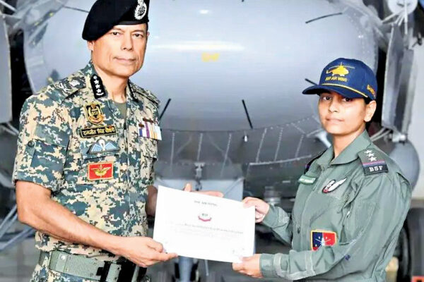 Meet BSF Air Wing’s First Female Flight Engineer