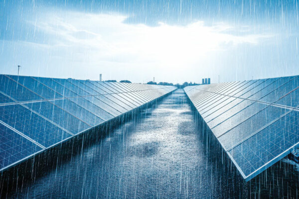 Generating Electricity from Rain