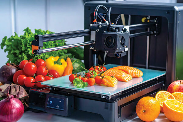 3D-printed Healthy Food