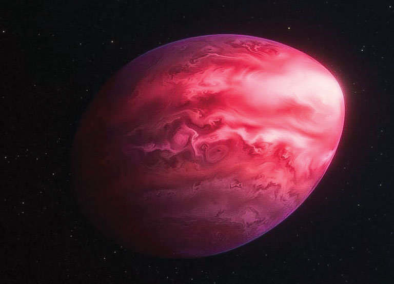 Strange Exoplanet Studied