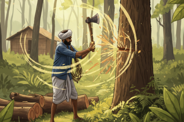 A Lesson for Woodcutter