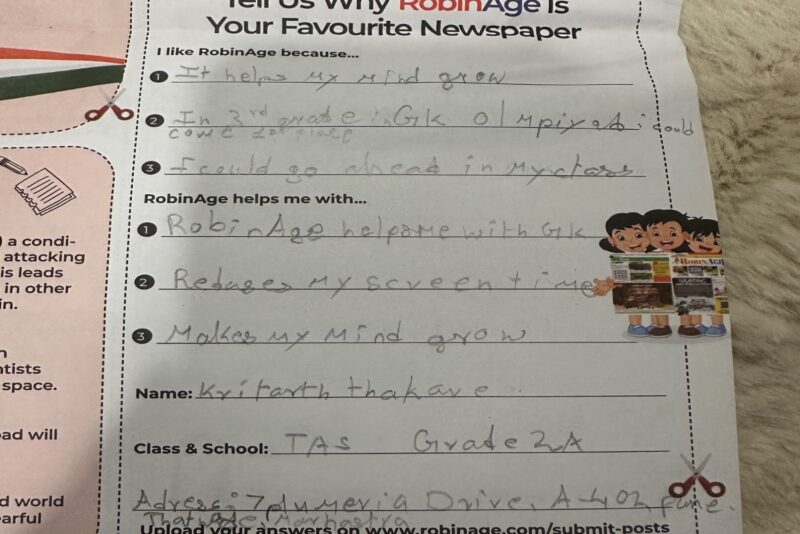 Why RobinAge Is My Favourite Kids’ Newspaper