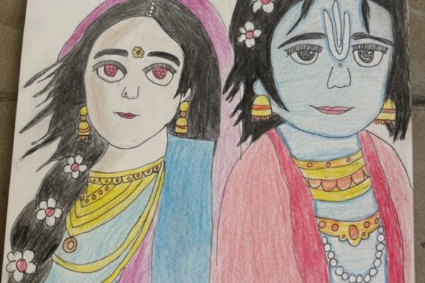 Radhe Krishna Painting