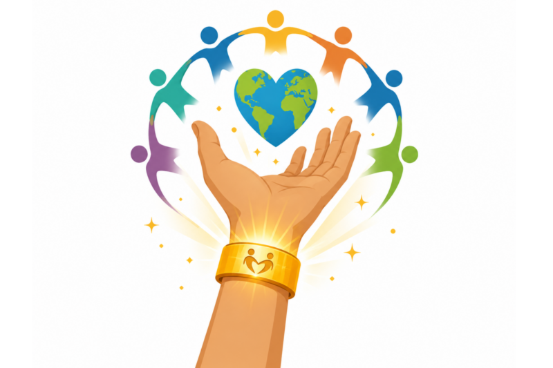 The Invincible Bracelet for Humanitarians