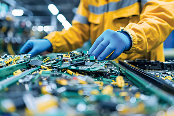 Extracting E-waste Metal