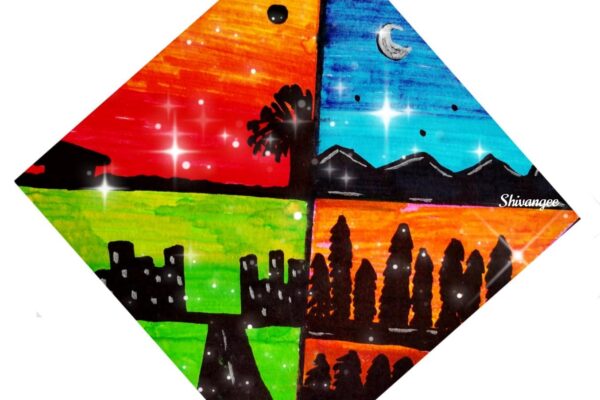 Acrylic Scenery in 4 Shades