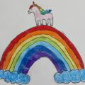 Unicorn on Rainbow