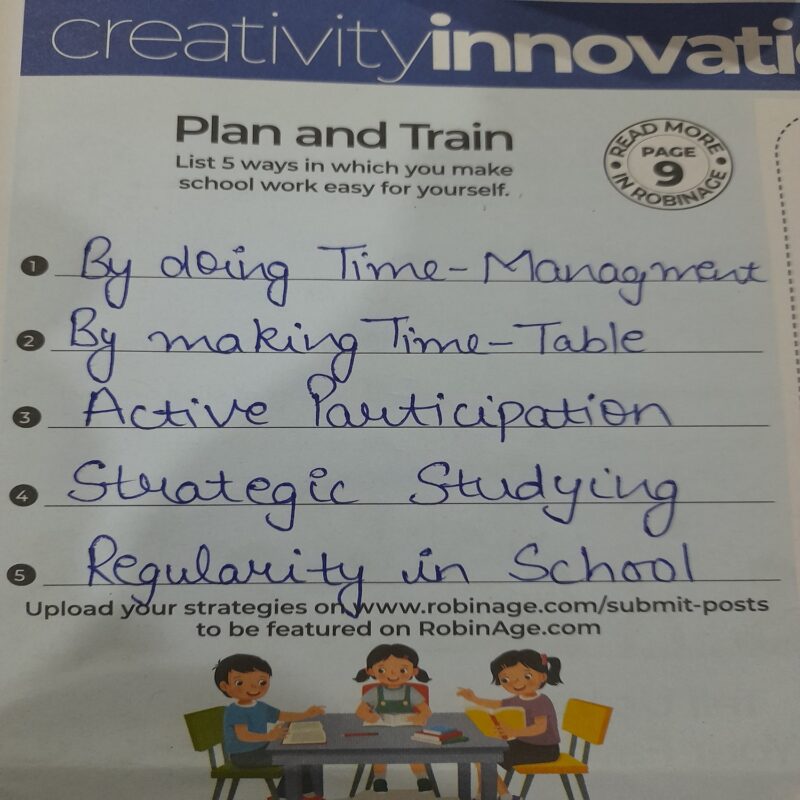 Plan and Train