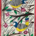 Bird Madhubani Painting