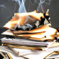 What Happens to Paper When It Burns?