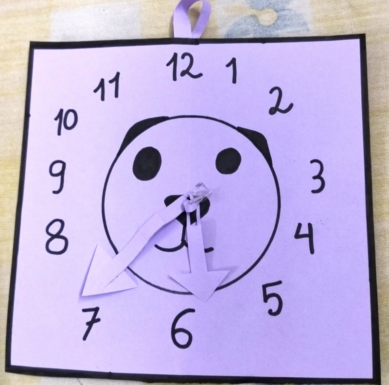 DIY Paper-Craft Cute Clock