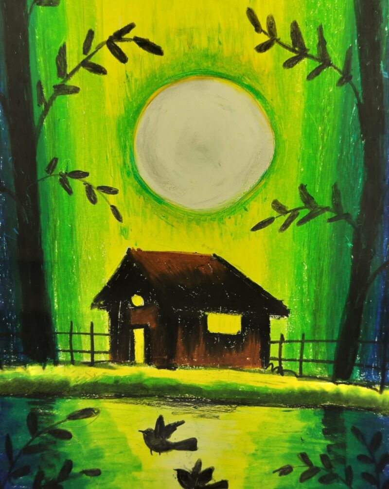 Moon Light Scenery