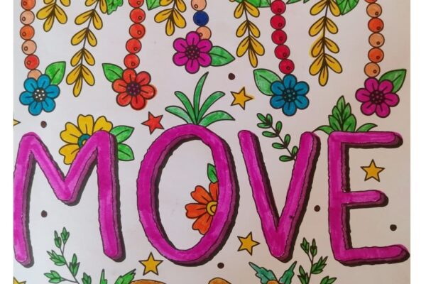 Move On – Colourful Drawing