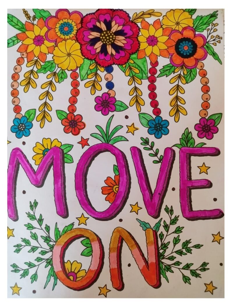 Move On – Colourful Drawing