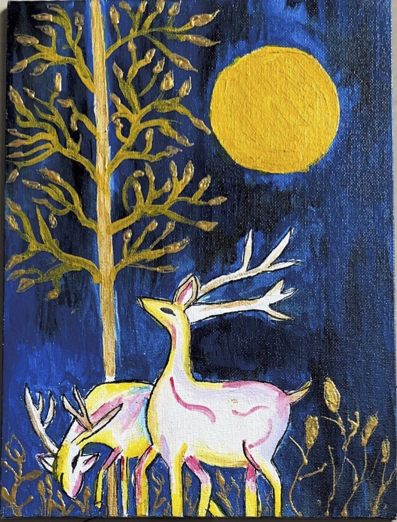 Deer Painting