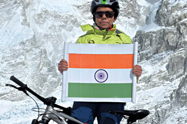 Divya Singh Cycles Her Way to Everest Base Camp