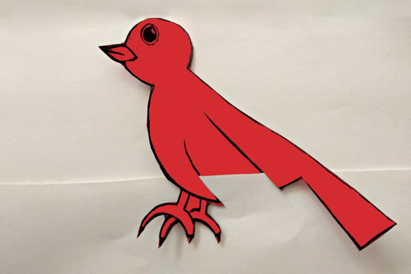 Bird Bookmark