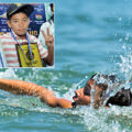Young Swimmer Ishank Singh Covers 29kms Across Palk Strait in Record Time