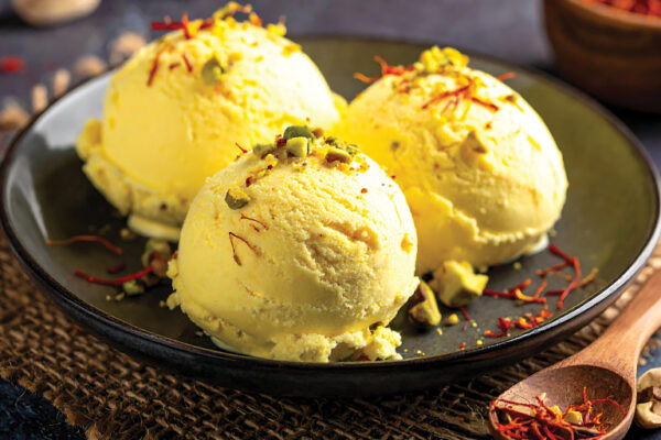Persian Saffron Ice Cream