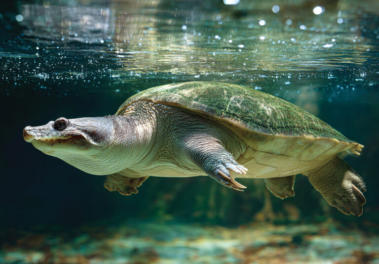 Protecting Endangered Ganges Softshell Turtles