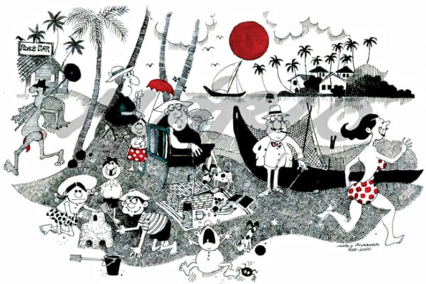 Renowned Cartoonist Honoured