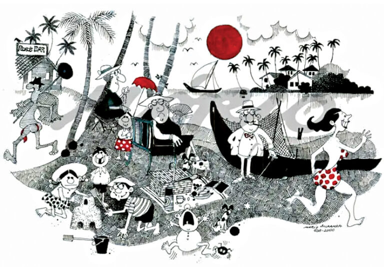 Renowned Cartoonist Honoured