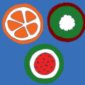 Fruit Coasters