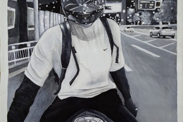​City Lights in the Visor