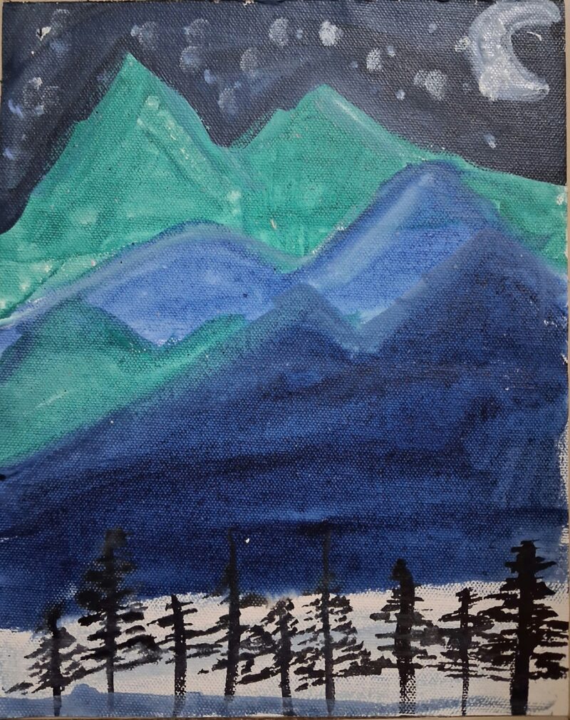 Midnight Behind the Mountains