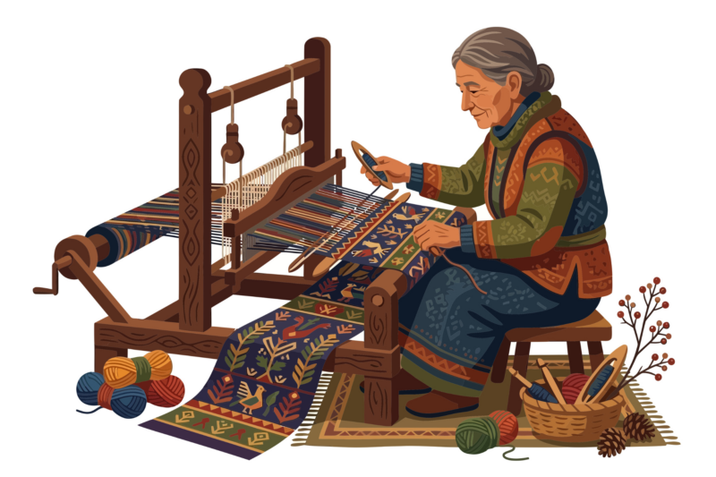 The Magical Weavers Who Spun Magic