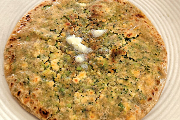 Broccoli Paneer Paranthas