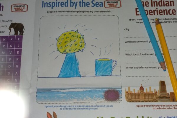 Sea Urchin Lamp Design