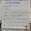 Teacher for a Day