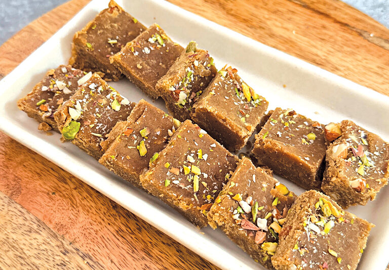 Sattu-Date Barfi
