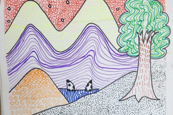 When Art Comes into Doodling