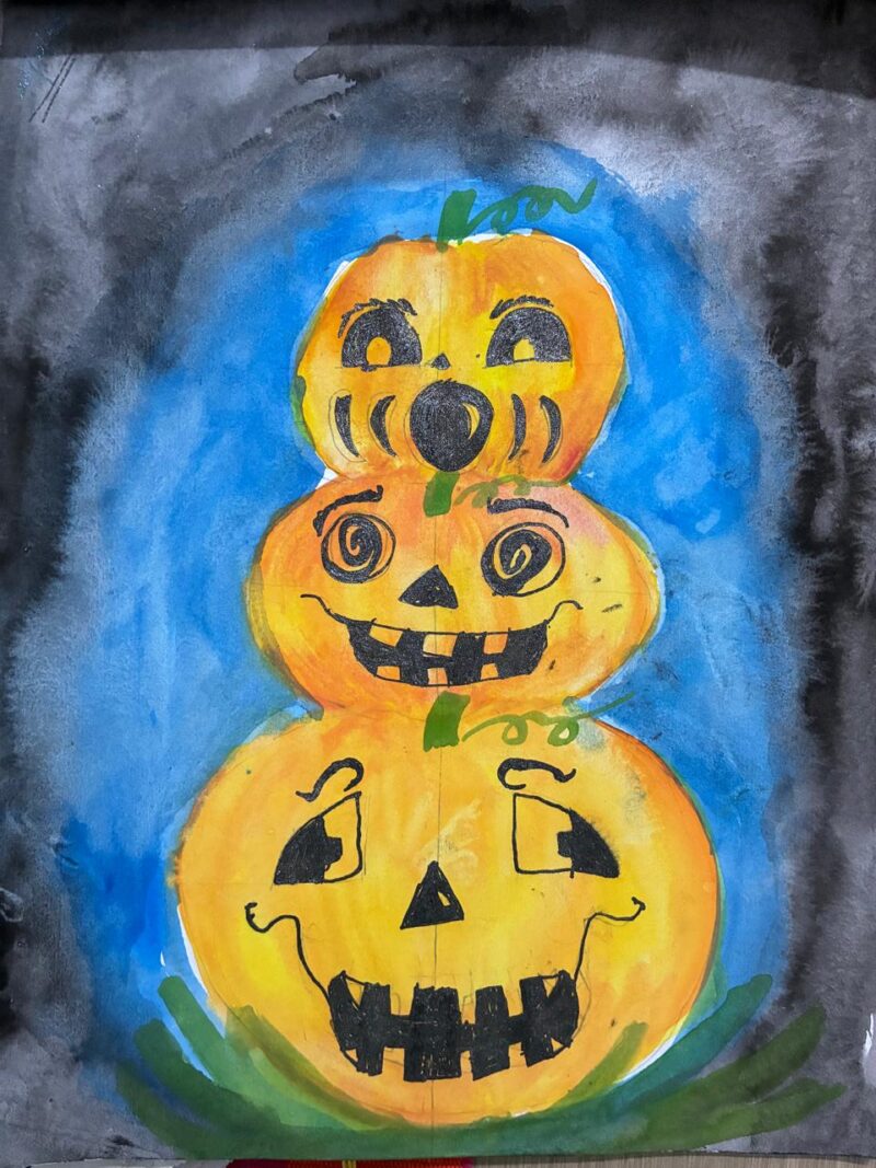 Glowing Jack-o’-Lanterns